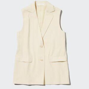Long Vest Cream